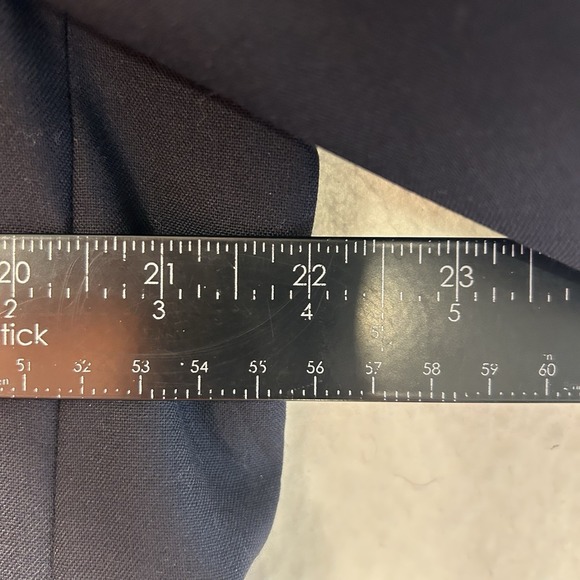 Ralph Lauren Chaps Blazer Mens 44L Blue Wool Gold Button Sport Coat Made Canada - Picture 8 of 16